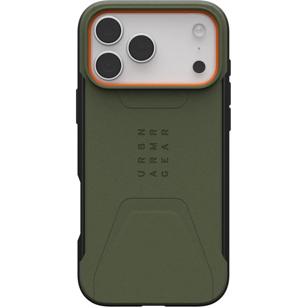 UAG Civilian Magsafe kryt iPhone 17 Pro Max zelený/oranžový - Puzdra - Obrázok 9ad2e52a607c4b40a4d7577318e8b688