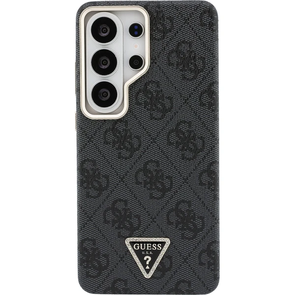 Guess PU Leather 4G Strass Trojuholníkové logo zlatý rám magnetický kryt Samsung Galaxy S26 Ultra si - Puzdra - Obrázok 9ad5267d6ccd4b8a82047ff4e095793f
