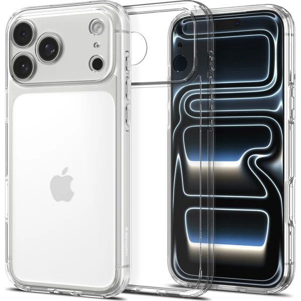 Spigen Ultra Hybrid kryt iPhone 18 Pro/17 Pro crystal clear - Puzdra - Hlavný obrázok