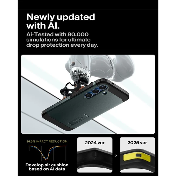 Spigen Tough Armor MagSafe kryt Samsung Galaxy S25+ zelený - Puzdra - Obrázok 9af63e96dd534988bab3de76ad8b27b2