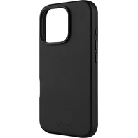 FIXED MagLeather kožený kryt s MagSafe Apple iPhone 16 Pro čierny - Puzdra