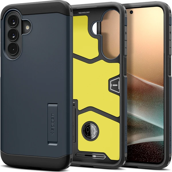 Spigen Tough Armor kryt Samsung Galaxy A57 5G metal slate - Puzdra - Hlavný obrázok
