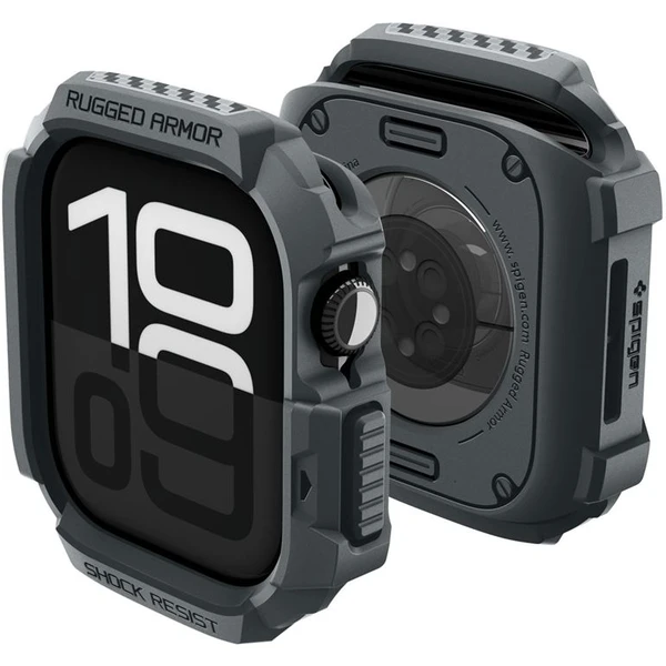 Spigen Rugged Armor 2 puzdro Apple Watch 11 (46mm) dark gray - Puzdra - Obrázok 9b07d46b7b374d40a5e8227e613125ba