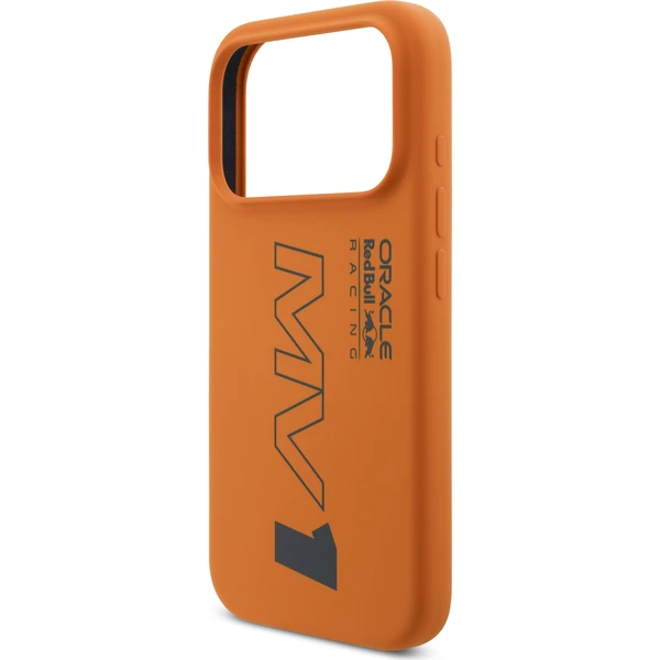Oracle Red Bull Racing Silicone MV1 MagSafe kryt iPhone 17 Pro oranžový - Puzdra - Obrázok 9b140de43ba24e8984d8a49eb6de2566
