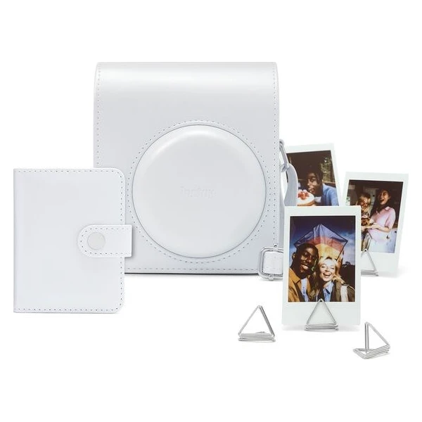 Fujifilm Instax Mini 13 Acc Kit Clay White - Puzdra - Hlavný obrázok