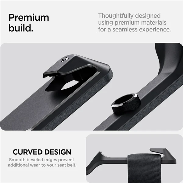 Spigen Backseat Seatbelt Holder držiak bezpečnostného pásu Tesla Model Y čierny - Držiaky - Obrázok 9b30fc360d504c058dbb71a2816cdeff