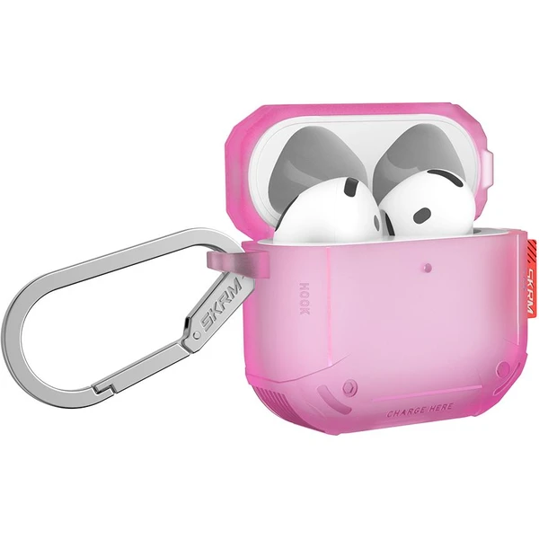 SKINARMA Mecha CE puzdro pre AirPods 4 fuchsiové - Puzdra - Obrázok 9b5c0f2431904ba49815692ce592fafb