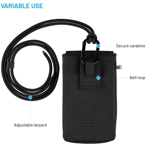FIXED Camino Case crossbody pre mobilné telefóny do 7", čierne - Popruhy a crossbody - Obrázok 9b65798a98d0478182058a1f131ac5fc