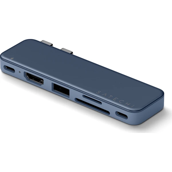 Satechi USB-C Snap Hub (1x HDMI 4K 60Hz, 1x USB-C až 5 Gbps, 1x USB-A 3.0 až 5 Gbps, 1xUSB-C P - USB huby - Obrázok 9b978611337e4947bcb7fdcaf9f93cb9