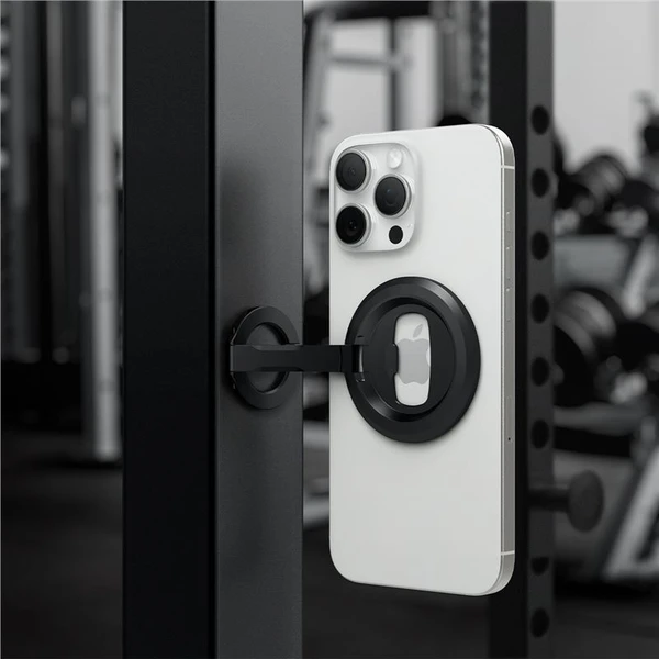 Spigen O-Mag Magnetic Phone Holder MagSafe stojan čierny - Stojany - Obrázok 9bba4f615b344a0d966dec4ae9845b87