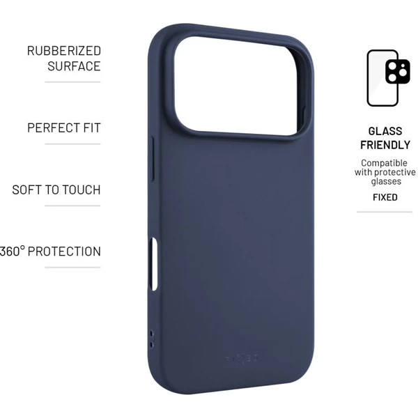 FIXED Story silikónový kryt Apple iPhone 17 Pro modrý - Puzdra - Obrázok 9bd9177a95274c728dac506a3d92c89a