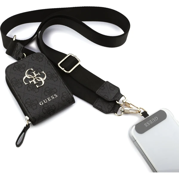 Guess Crossbody Popruh PU 4G Metal Logo + Peňaženka čierna - Popruhy a crossbody - Obrázok 9be88c44f26d4f379078962d3d046733