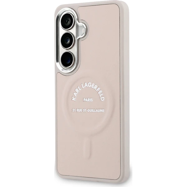 Karl Lagerfeld PU RSG Logo Magnetický kryt Samsung Galaxy S26 ružový - Puzdra - Obrázok 9c183b1f194144bb84f97380f5ca13aa