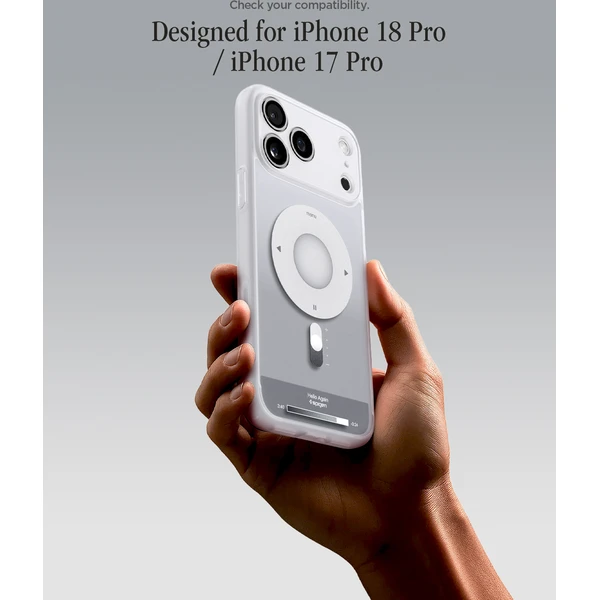 Spigen Ultra Hybrid MagSafe kryt iPhone 18 Pro/17 Pro classic silver - Puzdra - Obrázok 9c2a84b2e2ed463080838b1b661126ea
