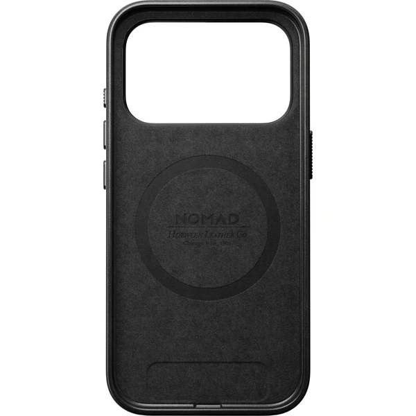 Nomad Traditional Leather (Horween) MagSafe kožený kryt iPhone 18 Pro Black - Puzdra - Obrázok 9c2b407c7f024093a47ac377ac3aa91f