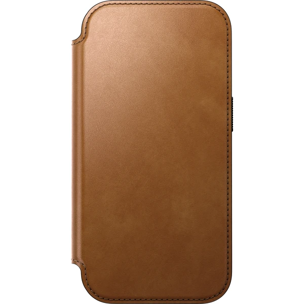 Nomad Modern Leather Folio MagSafe kožené puzdro iPhone 17 Pro/18 Pro English Tan - Puzdra - Obrázok 9c2ed04a8491488182844f4bda9b2de7