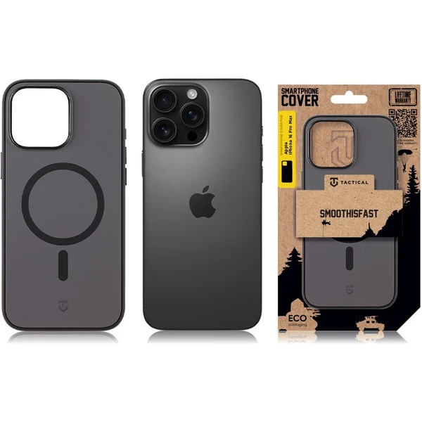 Tactical MagForce SmoothIsFast kryt Apple iPhone 16 Pro Max čierny - Puzdra - Obrázok 9c3f41822b90483e90481f5991632bf1