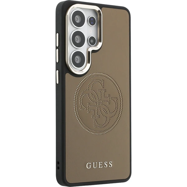 Guess PU Perforated 4G Logo Magentický kryt Samsung Galaxy S26 Ultra hnedý - Puzdra - Obrázok 9c51bb2bf10e408594a2c14e8acb4937
