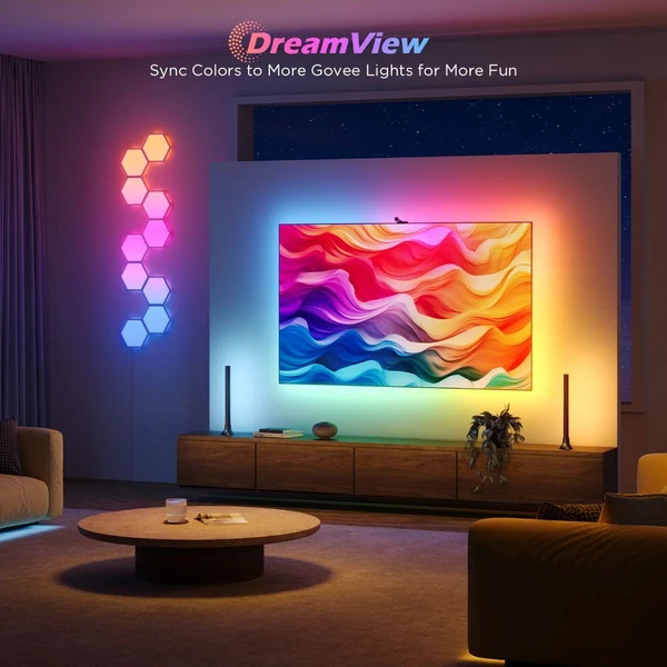 Govee Backlight 3S Netflix TV 55-65 SMART LED podsvietenie RGBICW - Inteligentné osvetlenie - Obrázok 9c6c1913decc438ab692d3e0a46da422