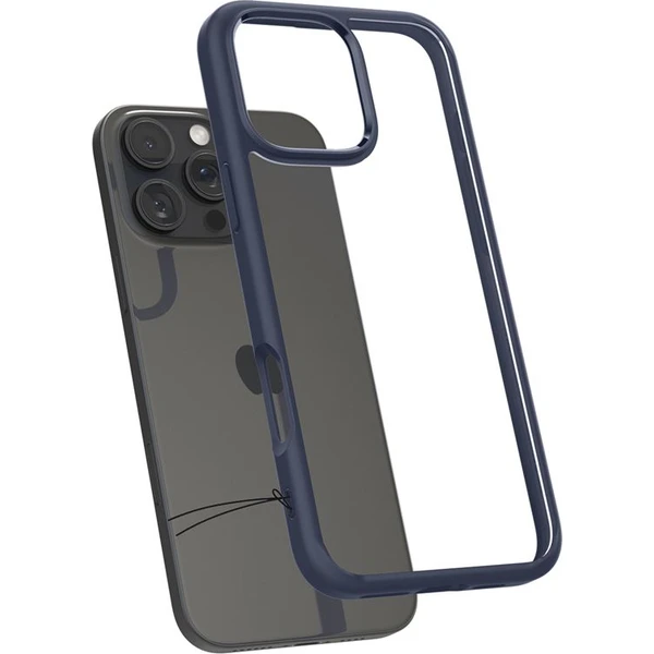 Spigen Ultra Hybrid kryt iPhone 16 Pro navy blue - Puzdra - Obrázok 9c78c199e41a4dca9509f7b2322cfc09
