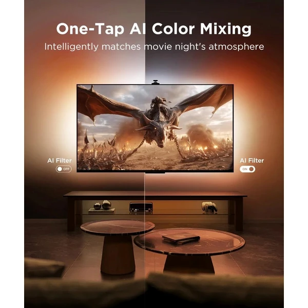 Govee TV Backlight 3 Pro 75-85" SMART LED podsvietenie RGBIC - Inteligentné osvetlenie - Obrázok 9c8896f6669e4ccc8962c65f861d2b23