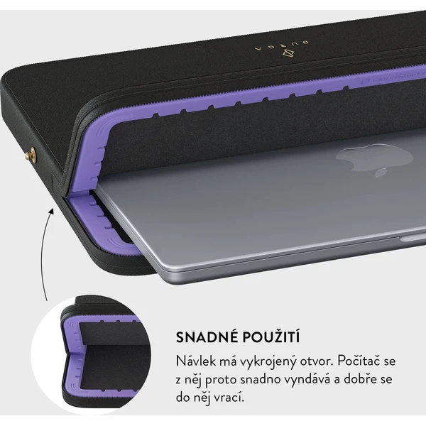 Burga Sleeve puzdro pre Macbook Pro 16" Almond Latte - Puzdra - Obrázok 9c8e736cc1bf4b31b290a61725f711db