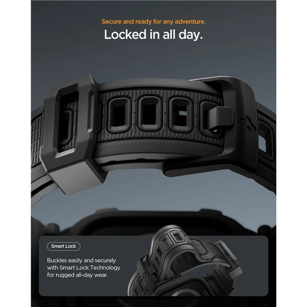 Spigen Rugged Armor Pro 2 puzdro Apple Watch 11 (46mm) matte black - Puzdra - Obrázok 9c9b8d14188c4100b14d26c690facd72