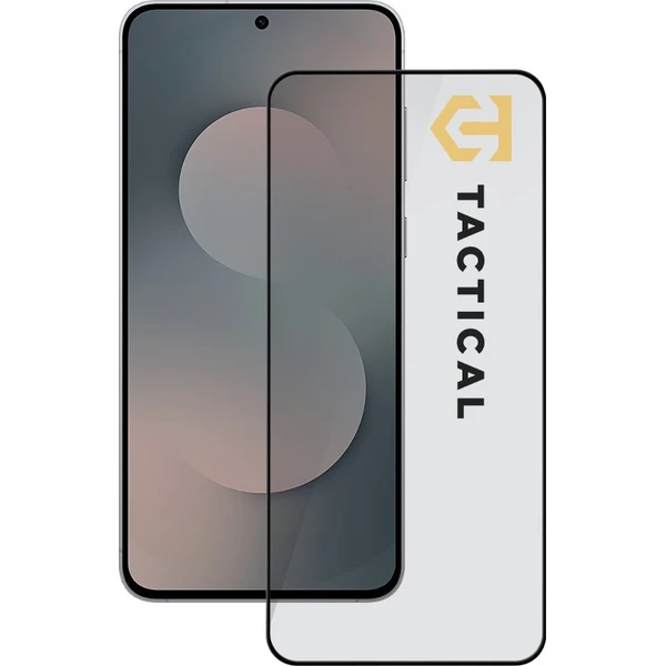 Tactical Glass Shield 5D sklo pre Samsung Galaxy S25 FE čierne - Ochranné fólie a sklo - Hlavný obrázok