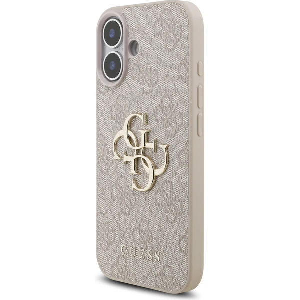 Guess PU 4G Metal Logo Strap kryt iPhone 17 ružový - Puzdra - Obrázok 9cbf513a8b3344aa8c387a3982b69dbb
