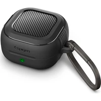 Spigen Rugged Armor puzdro Samsung Galaxy Buds4 Pro/Buds4, matne čierne - Puzdra