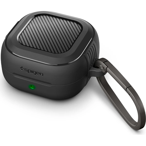 Spigen Rugged Armor puzdro Samsung Galaxy Buds4 Pro/Buds4, matne čierne - Puzdra - Hlavný obrázok