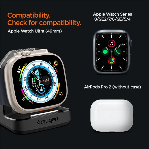 Spigen Rugged Armor stojanček pre Apple Watch čierny - Stojany - Obrázok 9cd4a9d71e2d42bf9f5aa586b4336f3a