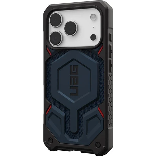 UAG Monarch Pro MagSafe Kevlar kryt iPhone 17 Pro tmavo modrý - Puzdra - Obrázok 9cf5b6f941f44b3fa2f175898894d541