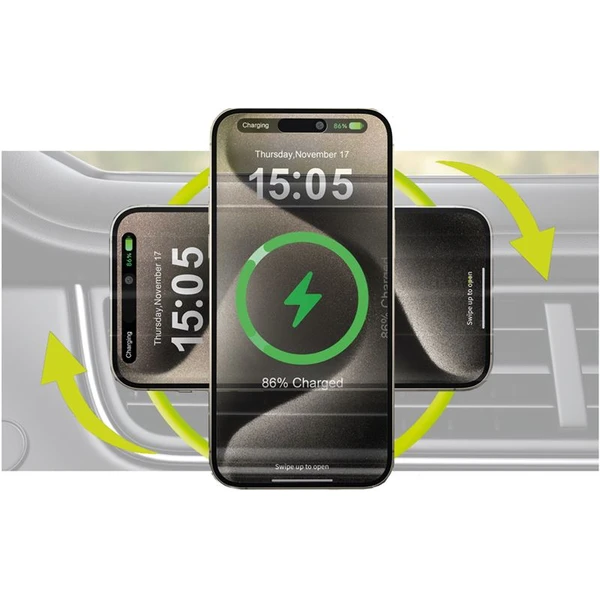Mobile Origin Wireless Car Charger MO3, MagSafe Compatible - Držiaky - Obrázok 9cf6add3160e4175a328d92924785b90