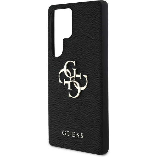 Guess PU Grained 4G Metal Logo kryt Samsung Galaxy S25 Ultra čierny - Puzdra - Obrázok 9d03dcfcd43b470fa1bec29078f62d12