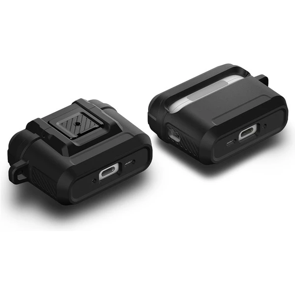 Spigen Lock Fit puzdro AirPods Pro 3 matte black - Puzdra - Obrázok 9d0533b5ad0c45fbbdefa97a42fef500