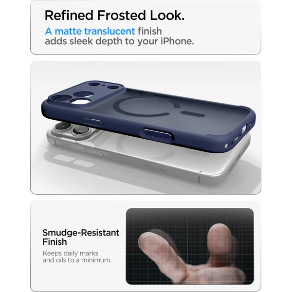 Spigen Ultra Hybrid MagSafe kryt iPhone 18 Pro/17 Pro frost deep blue - Puzdra - Obrázok 9d190d80d64b4360928da2dde03b68a3