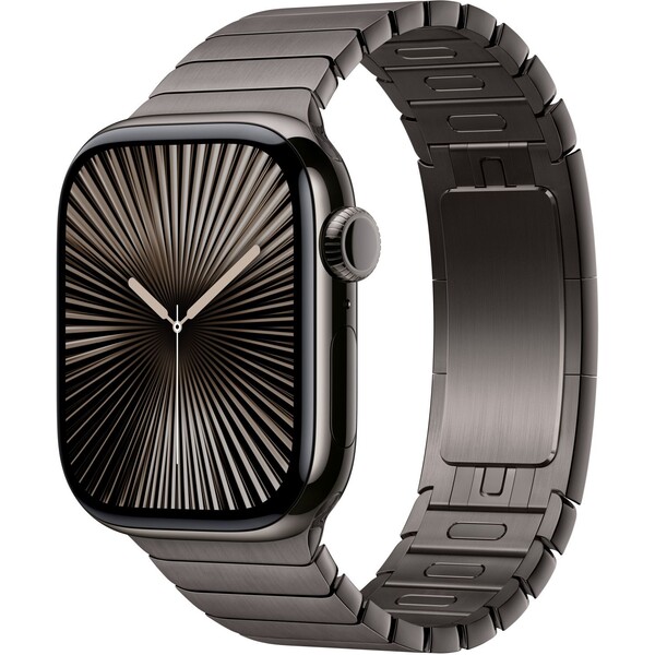 Apple Watch 42/41/40/38mm bridlicovo šedý článkový ťah