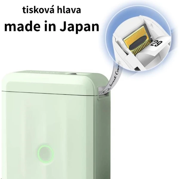 Niimbot tlačiareň štítkov D110-M Smart zelená + rolka štítkov 160 ks - Štítkovače - Obrázok 9d5c26f872004bd4a83f96a1612af478