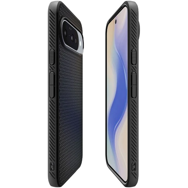 Spigen Liquid Air MagSafe kryt Google Pixel 10/10 Pro matne čierny - Puzdra - Obrázok 9d8cd1baa1df4e62b9739f81162937c4