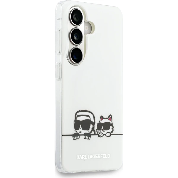 Karl Lagerfeld IML K&CH Peekaboo Logo Magnetic kryt Samsung Galaxy S26+ biely - Puzdra - Obrázok 9d933cdfcbd34f78bbd49f75c6287ba4