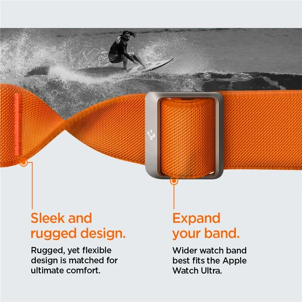 Spigen Lite Fit Ultra remienok Apple Watch 49/46/45/44/42mm oranžový - Remienky - Obrázok 9db6661330c041a1ae58b6b61e3a47da