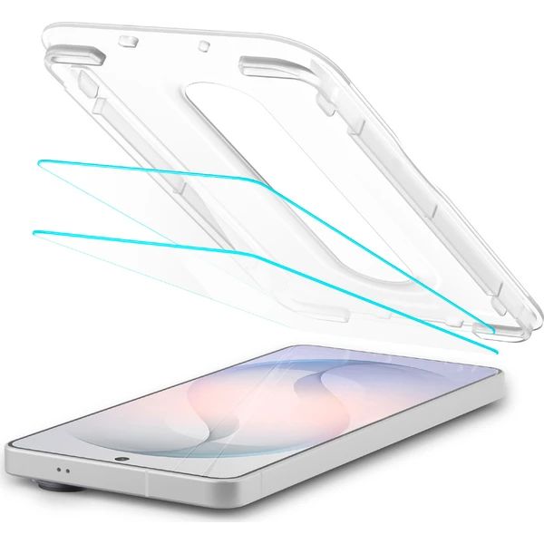 Spigen Glass tR EZ Fit Pro (Anti Reflection) sklo Samsung Galaxy S26 číre (2 ks) - Ochranné fólie a sklo - Obrázok 9dbdbe0a0a494d139a8eacdab09fa13e