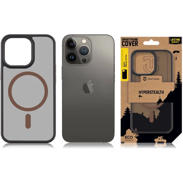 Tactical MagForce Hyperstealth 2.0 Kryt pre iPhone 13 Pro Black/Moucha Moose - Puzdra - Obrázok 9dcbf12bfbc34fc2b9afaf4794fcc792