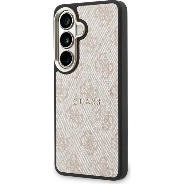 Guess PU Leather 4G zlatý kovový magnetický kryt Samsung Galaxy S26 ružový - Puzdra - Obrázok 9e04735df7e74ce2843ee4e4d3a1c27f