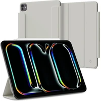 Spigen Air Skin Folio OneTap púzdro iPad Pro 11" (2025) sivé - Puzdra