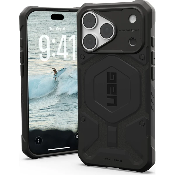 UAG Pathfinder MagSafe, čierny - iPhone 2026 Pro/17 Pro - Puzdra - Hlavný obrázok