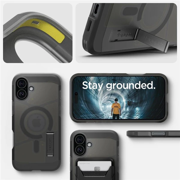 Spigen Tough Armor MagSafe kryt iPhone 16 frost black - Puzdra - Obrázok 9e43f5e0afbb4c3cb695522a9bbf6062