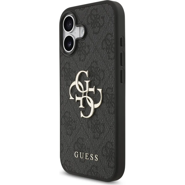 Guess PU 4G Metal Logo kryt iPhone 17 sivý - Puzdra - Obrázok 9e8698d54ea54ce7811431d73b6b3a8e