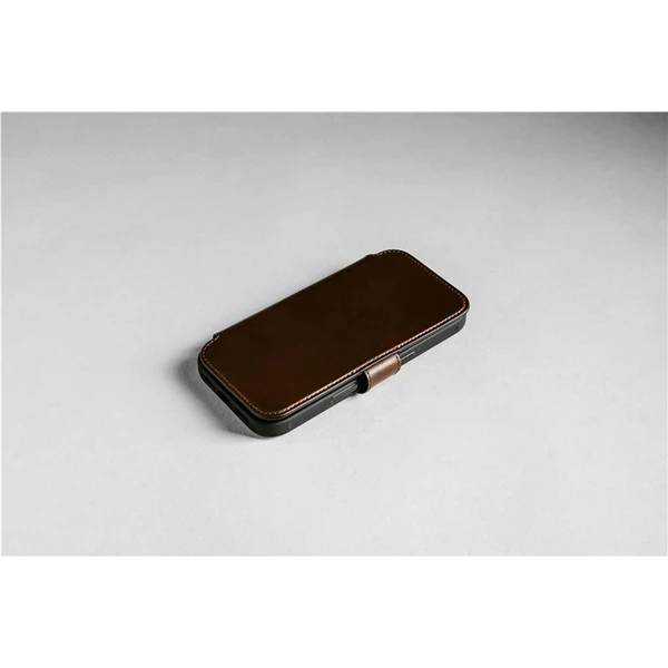 Nomad Modern Leather Folio (Horween) MagSafe kožené púzdro iPhone 17 Pro Rustic Brown - Puzdra - Obrázok 9e9434bc06284a5b84467d31d2179dda